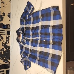 Boys x-large short sleeve button down